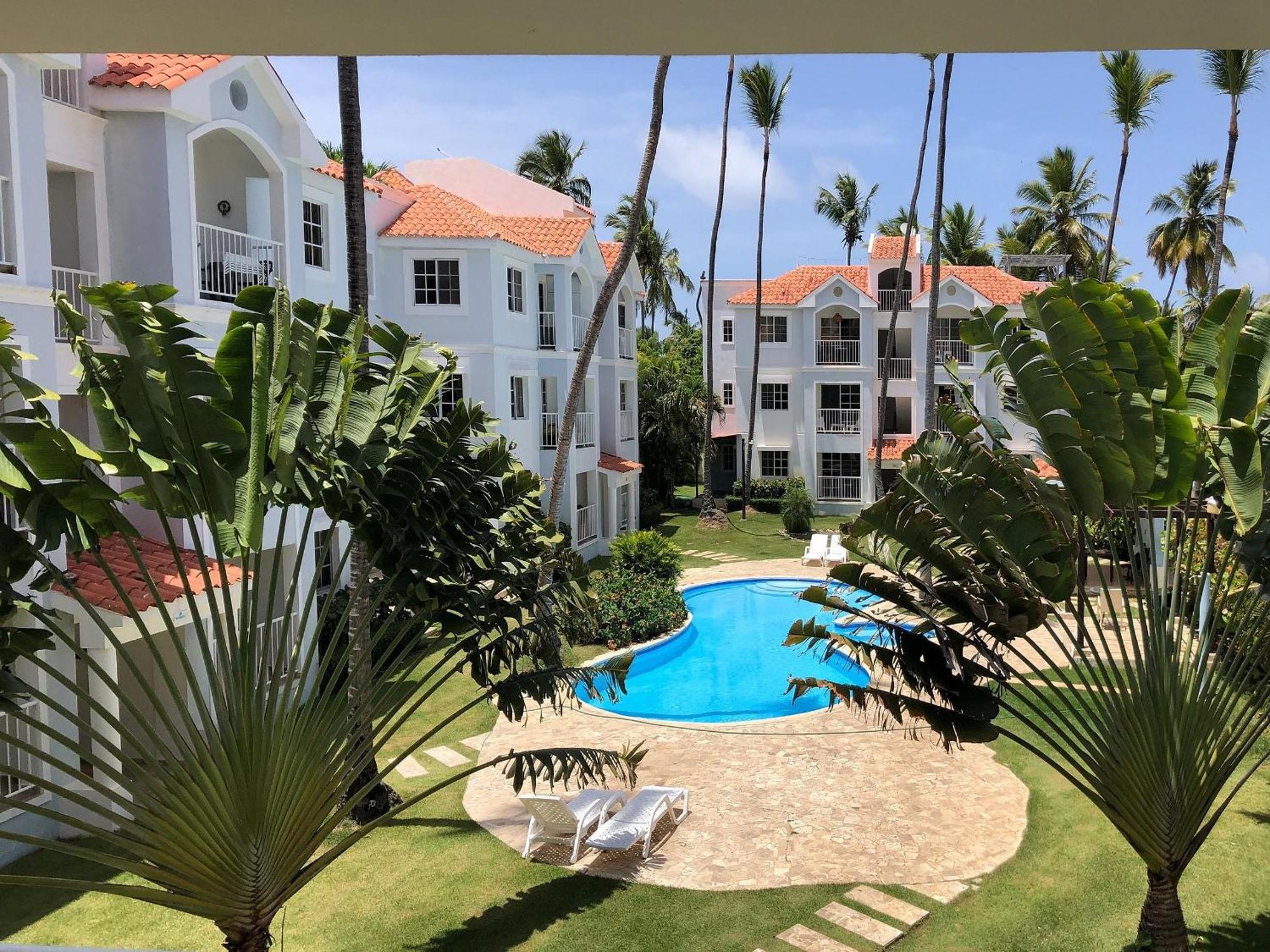 Beauty 2 Beds Pool Views Walking Distance To Playa Bavaro Punta Cana